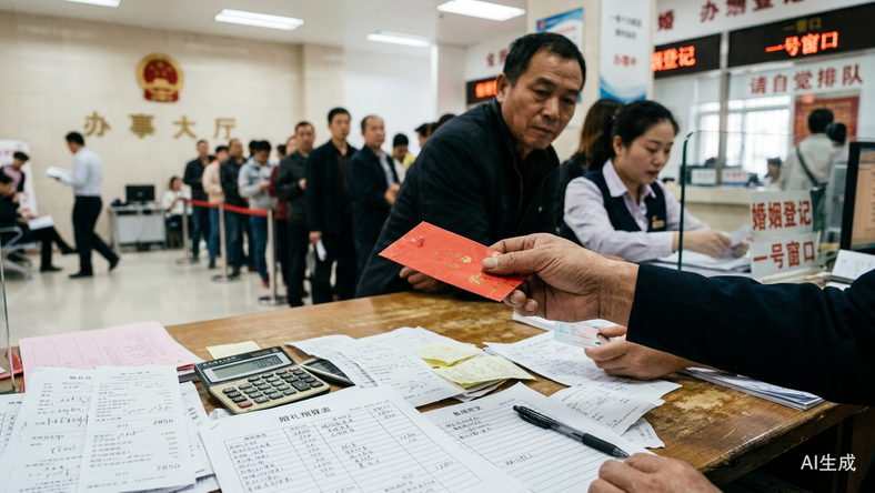 多地宣布结婚发钱:1500元买不动33万的账